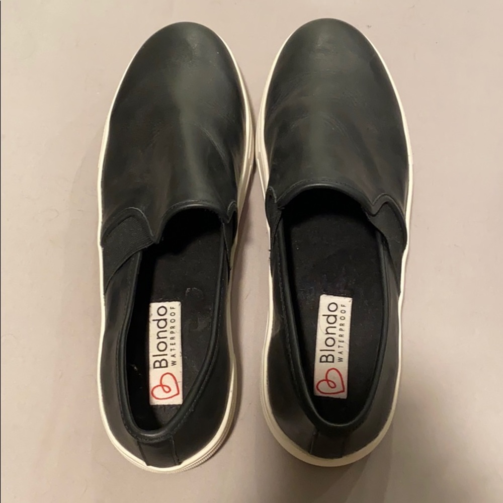 Blondo Waterproof Leather Slip On Shoes